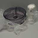 2 Tier Medicine Cabinet Organizer, Rotary Turntable Organizer for Medicine and Vitamin Bottles, Under Sink Organizer for Medicine, Bathroom Cabinet Storage, Tray has Removable Dividers, Easy Assembly