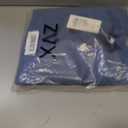 ZVX Men's Cardigan Sweater Button Front V-Neck Long Sleeve Knit Sweaters (Blue, S)