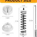 WTW4815EW1 WTW4816FW3 WTW4816FW1 WTW4816FW2 WTW4810EW1 WTW4810EW2 WTW4616FW1 WET4027HW1 WTW4616FW3 WTW4850BW2 Washer Suspension Rod Kit for Whirlpool Amana Washer,Replace W10780045 W10537442 W10748955