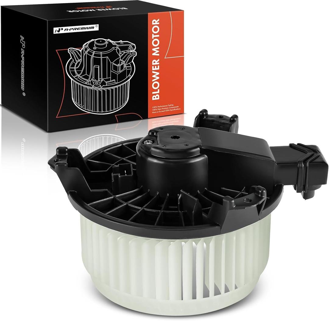 A-Premium Front HVAC Heater Blower Motor Compatible with Toyota Corolla 2009-2019, RAV4 2006-2018, Matrix 2009-2014 & Pontiac Vibe 2009-2010 & Scion tC 2011-2016, xB 2008-2015, with Fan Cage