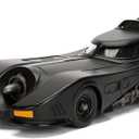 Jada Toys 1:24 1989 Batmobile Die-cast Car with 2.75" Batman Figure, Toys for Kids and Adults