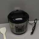 AROMA Digital Rice Cooker, 4-Cup (Uncooked) / 8-Cup (Cooked), Steamer, Grain Cooker, Multicooker, 2 Qt, Stainless Steel Exterior, ARC-914SBD