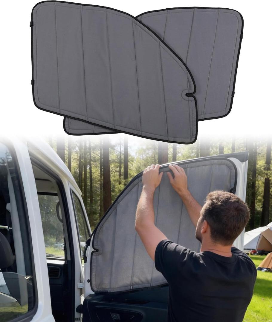 MELIPRON Magnetic Van Window Covers Fit for Mercedes Benz Sprinter VS30
