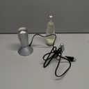 Multi Color Changing Liquid Motion Lamps, 13.5 Inch Small LED Night Lights for Kids Adults, Relaxing Mood Lighting for Bedroom Office, Glitter Christmas Decor Birthday Gifts (White)