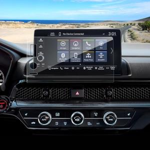 Anti-Glare Matte 2023-2025 CR-V Screen Protector, for Honda CRV (EX-L/Sport-L Hybrid/Sport Touring Hybrid) 9-inch Touchscreen, 9H Tempered Glass 2025 CRV Hybrid Accessories HD&Anti-Fingerprint