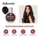 2 x Super Conditioning Hair Gloss for Brown or Red Hair, Shine-Enhancing & Frizz Control, No Bleach, Boosts color, Hydrates & Nourishing Hair Gloss for All Hair Types, 3.38oz (Gentle Brown)