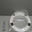 Carex Toilet Seat Riser, Elongated Raised Toilet Seat Adds 3.5 inches to Toilet Height, for Assistance Bending or Sitting, 300 Pound Weight Capacity Toilet Riser