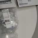 KOHLER 20110-0 Brevia, Slow Close Toilet Seat, Elongated Toilet Seat, Grip-Tight Bumpers Quick-Attach Hardware, White