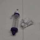 Wilton Dessert Decorator - The Kit Includes a Plunger-Style Tool, 2 Couplers, 1 Fill Tip, 4 Decorating Tips, Plastic, White & Purple