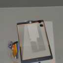 For iPad Air 2 Touch Screen Replacement for iPad Air 2nd Gen 9.7 Screen Replacement A1566 Digitizer Sensor A1567 Touch Digitizer Panel Glass No Home Button Repair Parts(No LCD,No Instructions) White