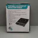 GS1681 Countertop Portable 10' Induction Range, 6 Power Levels, Stainless Steel