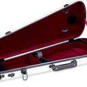 Crossrock Fiberglass Backpack Style 4/4 Full Size White Violin Case (CRF1020VWT)