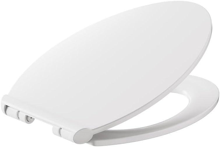 American Standard 5055A65C.020 Vormax Contemporary Elongated Toilet Seat with TriVantage, White