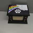Pet Memorial Urns for Dogs or Cats Ashes, Large Wooden Funeral Pets Memorial Urns with Photo Frame, Cremation Urns Keepsake Memory Box for Loss Pets, Ashes Urn for Pets
