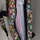 ZGME American Mahjong Set,166 White Tiles with Dark Green Small Flower Bag and Accessories,4 All-in-One Mahjong Racks with Pushers