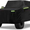 uxcell Waterproof Car Cover for Ford Bronco 4 Door 2021-2023 Outdoor Full Car Cover All Weather Protection Rain Sun Protection with Zipper Black