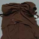 FeelinGirl Shapewear Bodysuit Tummy Control for Women Zip-Up Shapewear Thong Waist V Neck Body Shaper Going Out (Large, Dark Brown)