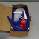 Growsun Balloon Pump Electric 110V 600W Balloon Garland Arch Kit Air Blower Inflator for Party Balloons Decoration Baby Shower Tape Strip Include (Rose Red)