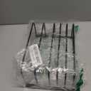 Cutting Board Organizer and Baking Sheet Rack, [1-Pack] Black Heavy Duty Metal Cookie Sheet Organizer for Cutting Board Storage & Plate Holder for Cabinet, Tray Dividers for Cabinets