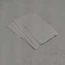 White Plastic Table Cloth - 4 Pack 54" × 108" Rectangle Disposable Tablecloths for 6FT Tables, Waterproof Table Cover for Party, Holiday & Gathering Use