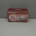 Momcozy M5 Lite Hands-Free Wearable Breast Pump, DoubleFit Flange for Baby-Like Comfort, 3 Modes & 9 Suction Levels, No Flange Insert or Hard Carry Case, 24mm, 2-Pack, Cozy Red