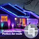 120 Light Clips for Govee H705 H805 (Non-Pro/Original Version H705) with 240 Screws Mounting Clips Compatible with Govee Permanent Outdoor Lights Extension