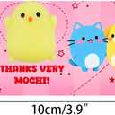 2 x Jofan 24 PCS Mochi Squishy Toys with Valentines Cards for Kids Valentines Day School Class Classroom Gifts Prizes Party Favors