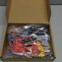 Ocean Sea Life Toy Figures Set for Kids, 12 PCS Realistic Marine Animals with Shark, Dolphin, Sea Turtle, Penguin, Seal, Clownfish, Crab, Ocean Animal Figure Toys for Boys Girls Toddlers