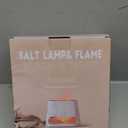 SALKING 2-in-1 Himalayan Salt Lamp Diffuser, Cool Mist Humidifier, Aromatherapy & Himalayan Salt Therapy, 100% Pure Himalayan Salt, Ultrasonic Essential Oil Diffuser with Ambient Glow, 150ml (Dark)