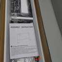 GRLEAF 2 Pack Adjustable Height Narrow Console Table with Power Outlets, 78.7" Long Sofa Table with Charging Station Behind Couch Table Entryway Table for Living Room and Hallway  Rustic Brown