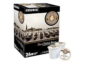 Barista Prima Italian Roast Decaf K-Cup Coffee Pods, 24 Count For Keurig Coffee Makers