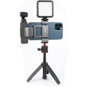 PellKing Osmo Pocket/Osmo Pocket 2 Phone Holder Set Expansion Accessories + Universal mini Extension Pole Tripod Compatible with DJI OSMO Pocket 2/ DJI OSMO Pocket and Smartphone