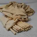 Teepee for Kids Tent Indoor with Floor Mat,Carry Bag,Banner,Play Cottage with Star Light, Cotton Canvas Kids Teepee Tent for Girls & Boys, Pompom Ball Design, Foldable Teepee Tent