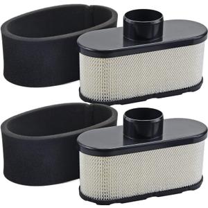 LOCOPOW FR691V Air Filter Part 11013-0752 For Kawasaki Air Filter Upgrade Kit FR651V FR730V FS481V FS541V Replace 11013-0726 11013-7046 Pre Cleaner FS600V FS651V FS691V FS730V Lawn mower 2 Pack