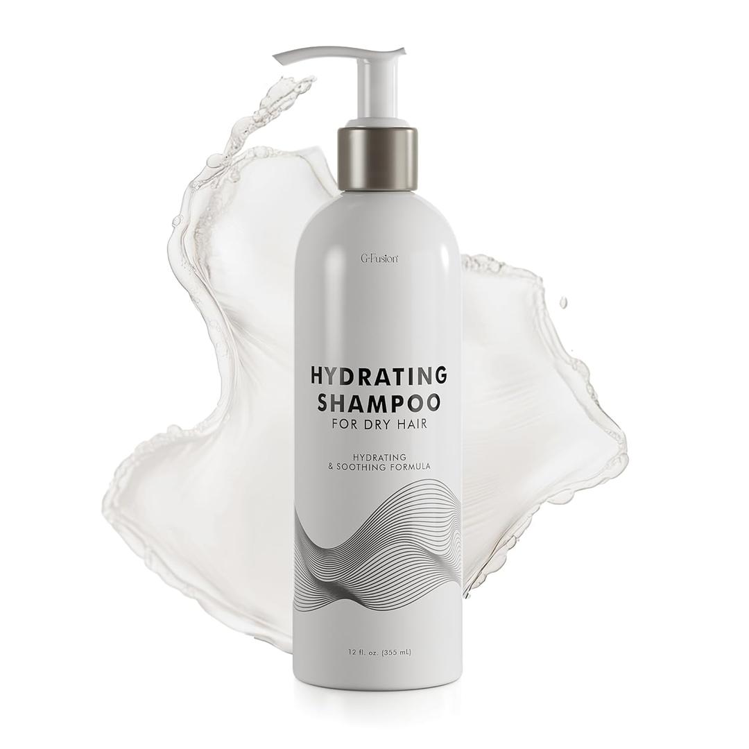 2 x Hydrating Shampoo and Conditioner 2-in-1 for Dry Hair – Color Safe Shampoo and Conditioner in One Formula, Honey & Aloe Moisture Boost for Deep Hydration & Silky Shine, For Colored Hair (12 Fl Oz)