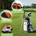 Golf Grip Trainer - Correct Posture Golf Swing Trainer Auxiliary Tool, Grip Trainer Golf Is Suitable For Indoor And Outdoor Grip Swing Practice.