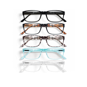 Gaoye Professional Reading Glasses for All Day - Computer Readers with Blue Light Protection - Value Pack, +2.0