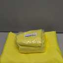 sancua Rectangle Tablecloth - 60 x 84 Inch - Stain and Wrinkle Resistant Washable Polyester Table Cloth, Decorative Fabric Table Cover for Dining Tables, Buffet Parties and Camping, Yellow