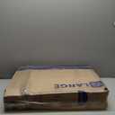 Sweetcrispy Mobile Small Stading Desk - Sit Stand Desk, Portable Rolling Laptop Desk with Lockable Wheels, Computer Workstations, Adjustable Height, White (KCDK0913)