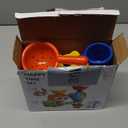 Bath Toys for Kids Ages 1-3 Toddler Bath Toys for Babies 1 2 3 Year Old Boys Girls Water Bathing Tub Toy for 12 18 Months Infant with Cups,  Monkey Bath Toy