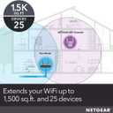 NETGEAR WiFi Range Extender (EX6120) - Add up to 1,500 sq. ft., 25 Devices - AC1200 Dual Band Wireless Signal Extender (Up to 1.2 Gbps Speed), Compact Wall Plug Design Free Expert Help