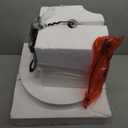 StyleCraft Malvern Industrial Table Lamp - Amber / Black