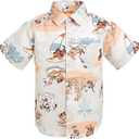 Paw Patrol Matching Family Hawaiian Button Down Shirt Toddler to Adult Sizes (2T - 2XL)