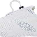 Joomra Women's Trail Running Barefoot Shoes | Wide Toe Box Minimalist Sneakers | Zero Drop (White) Size 39