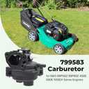 799583 593261 Carburetor Kits for B&S 595656 591979 591160 08P502 8P502 09P602 9P602 300E 450E 500E 550EX Series Engines with 799579 Filter 595660 Cover
