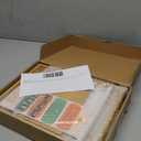 Bread Slicer Guide Cutter for Slicing Homemade Bread, Sourdough, Bagel, Loaves - 3 Adjustable Thickness & Widths, Bamboo Tray, Plastic Base, Foldable Compact, Kitchen Gadget & Gifts