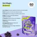 Vybe Daily Nootropic Gummies  8-in-1 Mushroom & Adaptogen Brain Supplement for Focus, Energy, and Mood with Lion's Mane, Cordyceps, Reishi, Chaga, Ashwagandha (Blueberry, 60-Count)