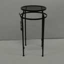 Panacea Products 102226 20 in. Double Plant Stand Black (Missing Bottom Layer)