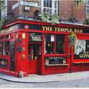 Dublin Ireland Temple Bar Landscape Jigsaw Puzzle 1000 Pieces Puzzles for Adults DIY Gifts (Multi 2)