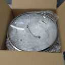 Titanium Pan, 12 Inch Pure Titanium Hammered Pro frying pan with Lid, Non-Toxic Skillet for Cooking, PFAS/PFOA/PTFE Free Cookware, Dishwasher&Oven Safe, Kitchen Induction Compatible